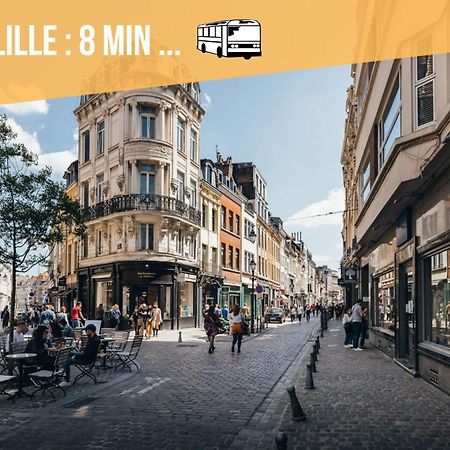 Le Design *Vieux Lille*Parking Gratuit*Fibre Apartment La Madeleine  Luaran gambar